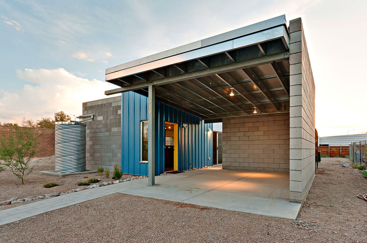 Post-Occupancy Testing of Thermal Dynamics of Design-Build Residences in Tucson, Arizona