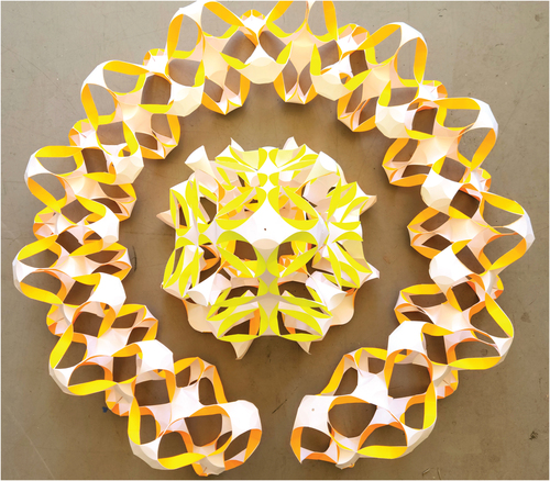 Surface Tendon: Designing a Curved Folding Origami Joint￼￼￼